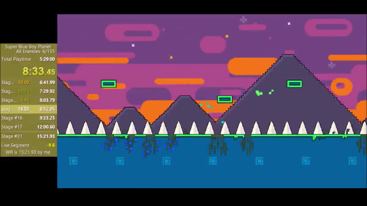 Super Blue Boy Planet All Enemies in 