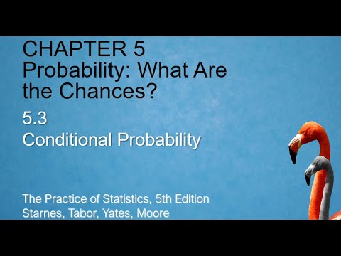 Notes 5.3.1 Conditional Probabilities - YouTube