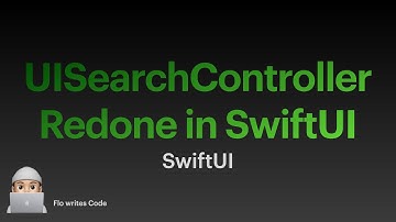 Display Search Results in SwiftUI | Rebuild UISearchController