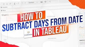 How to Subtract Days from a Date