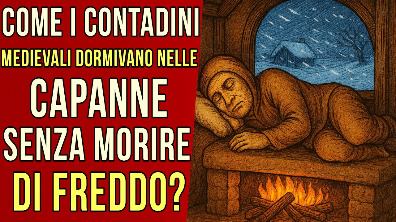 Come i contadini medievali dormivano nelle capanne senza morire di freddo?