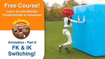 Advanced Rigging - Interacting with Objects using FK And IK Switching!  (Animation - Part 8)
