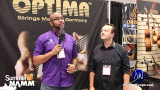 Optima Strings - 24 Carat Gold Strings @ Summer NAMM 2017