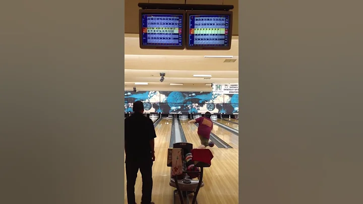 Brian Ikehara's 1st ball 10th frame of his 300 game