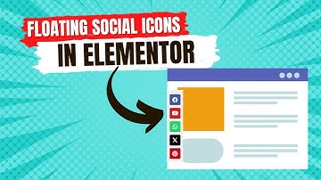 How to add sticky floating social icons in Elementor Pro WordPress Website