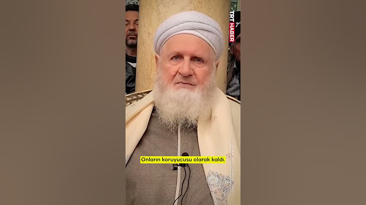 Suriyeli alim Abdulaziz El Hatib El Haseni, Cumhurbaşkanı Erdoğan'a dua etti.