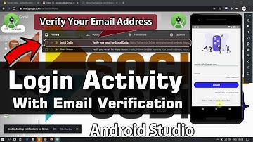 Create Firebase Login Activity With Email Verification In Android Studio - JAVA - isEmailVerified();