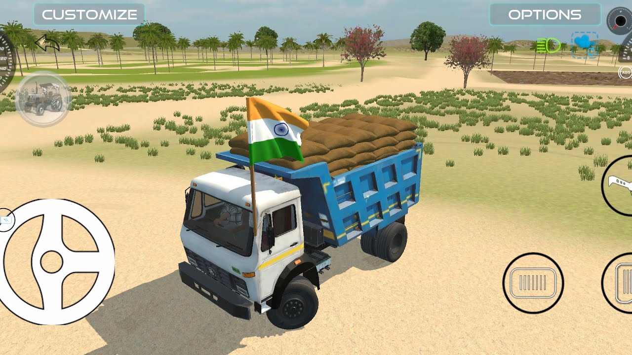 Offroad Truck Driving 🚚 | Village to City Heavy Load | Indian Truck Game