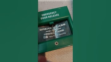 emergency door release old style kac call point