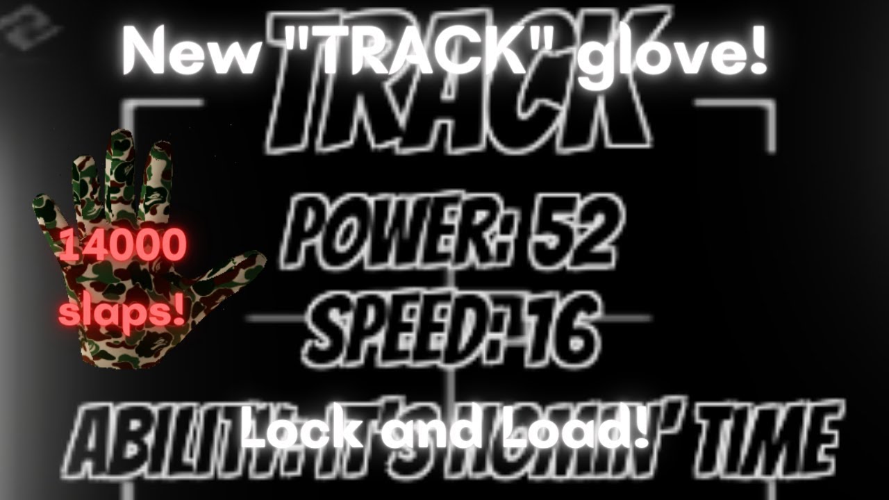 New "TRACK" glove + how to get! | Slap Battles