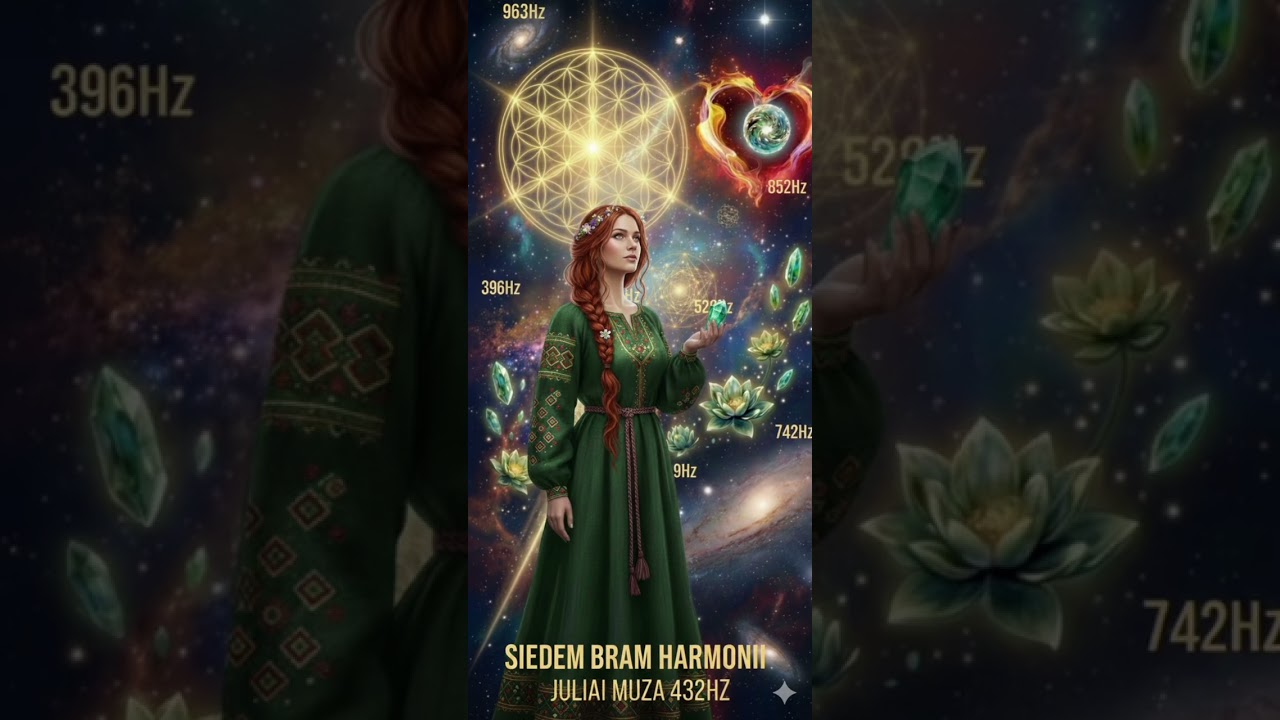 7🌺 528Hz ✨️SIEDEM BRAM HARMONII 💞  Słowiański duet