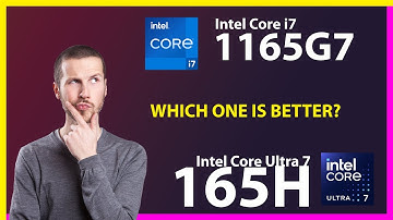 INTEL Core i7 1165G7 vs INTEL Core Ultra 7 165H Technical Comparison