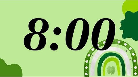 8 Minute Cute St. Patrick