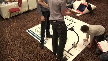 07/06/2014 Финал соревнования роботов на Фестивале Google по свободной робототехнике ScratchDuino...