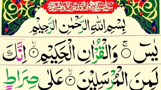 Surah Yaseen Full Arabic Tex  | (Ep - 0029) Yasin Surah Rahman By Qari Abdul Rahman | Edited&0029