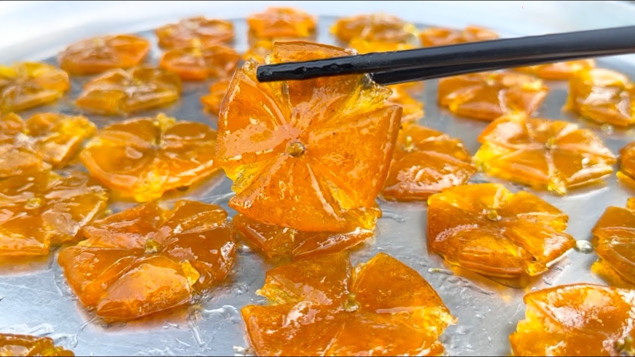 MỨT TẮC DẺO - Bí Quyết Làm Mứt Tắc Dẻo Ngon Không Bị Đắng,Không Cần Nước Vôi Trong Và Phèn Chua