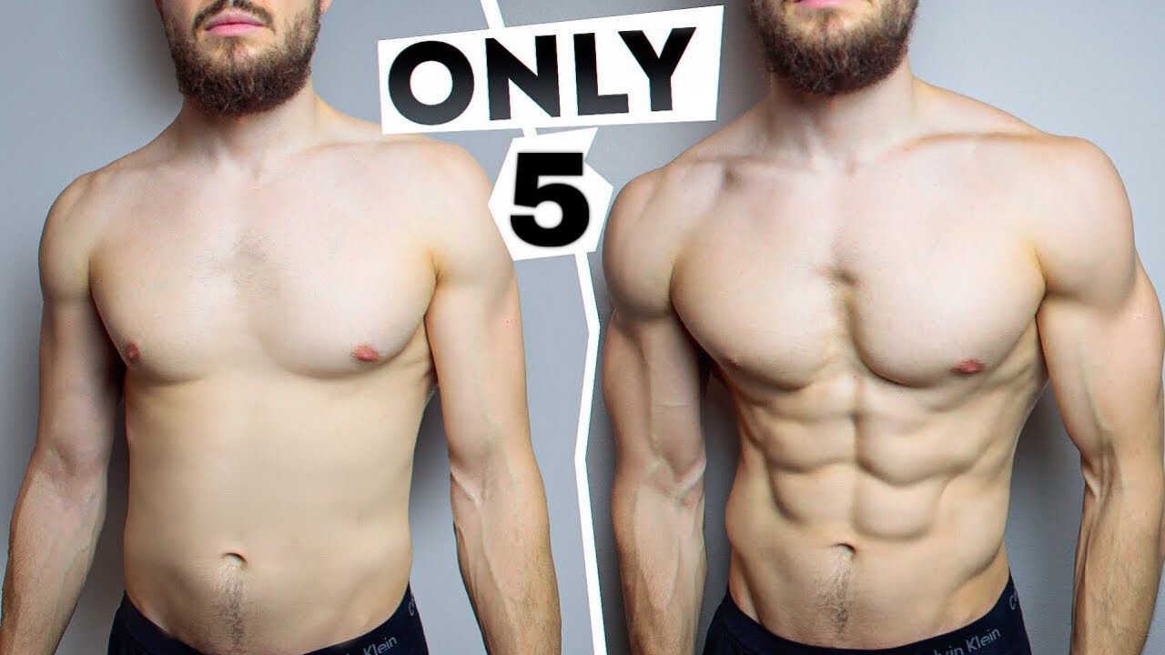 5 best home excercise | to build aesthetic physique - YouTube