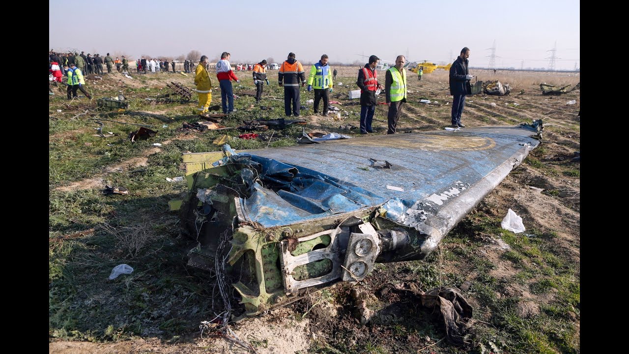 CAUGHT ON CAMERA: Flight 752 crashes killing 63 Canadians