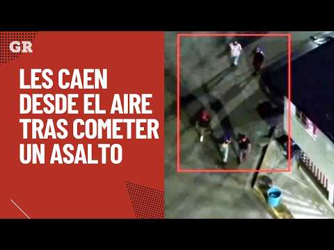 Busted from above after a robbery | Monterrey