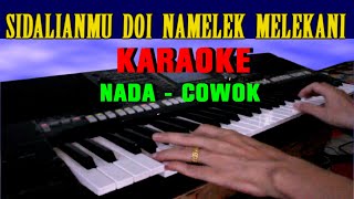 SIDALIAN MU - KARAOKE Nada Cowok  A=DO | Lagu Batak