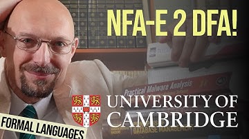 Subset construction: from NFA-epsilon to DFA (Discrete Mathematics: Formal Languages and Automata)
