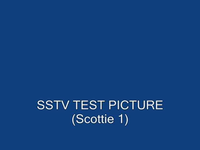 SSTV Test picture class=