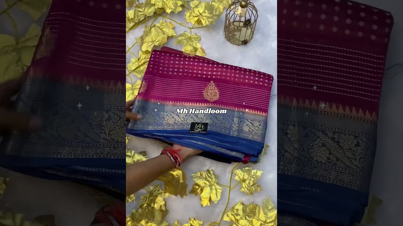 Banarasi Pure Dupion Silk Saree | Dm For order 8114000511 