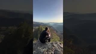 Cand ti-e pofta de pateu la apus🌄 #mountainswiev #travel #explore #wildlife #sunset