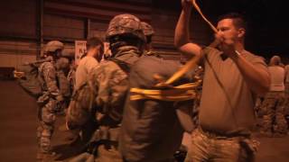 Airborne soldiers with the 143rd infantry regiment talk about their
ties to 173rd infantry, benefits of guard for civilia...