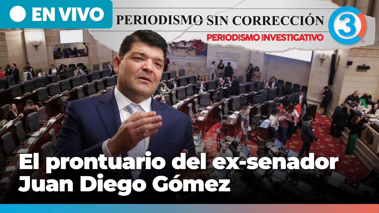 El prontu4rio del ex-senador Juan Diego Gómez | Periodismo Sin Corrección - Alfredo Serrano