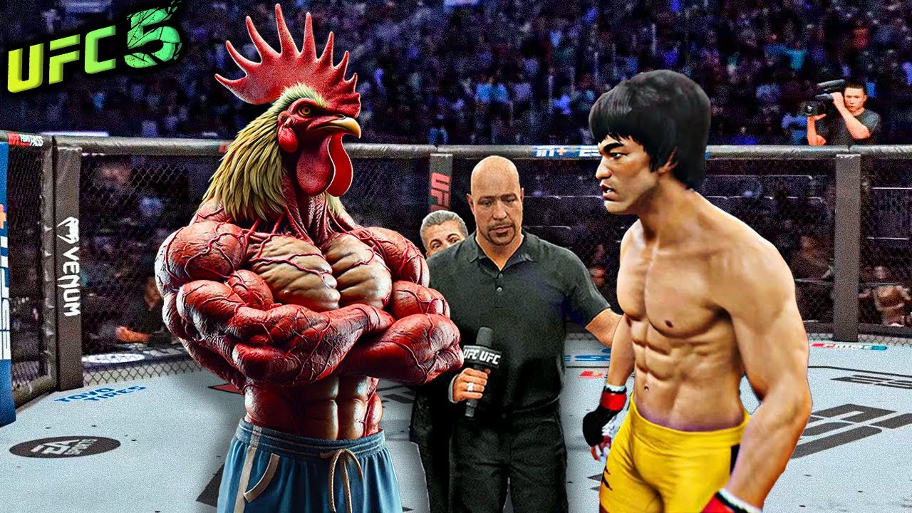 Bruce Lee vs. Chicken Agressor (EA sports UFC 5)