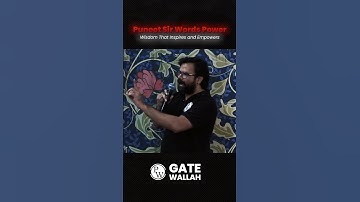 Puneet Sir Ka Word Power 🔥🔥 #PW #GATE