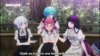 [Rock wa lady no tashinami deshite ep 12] Yuri moment