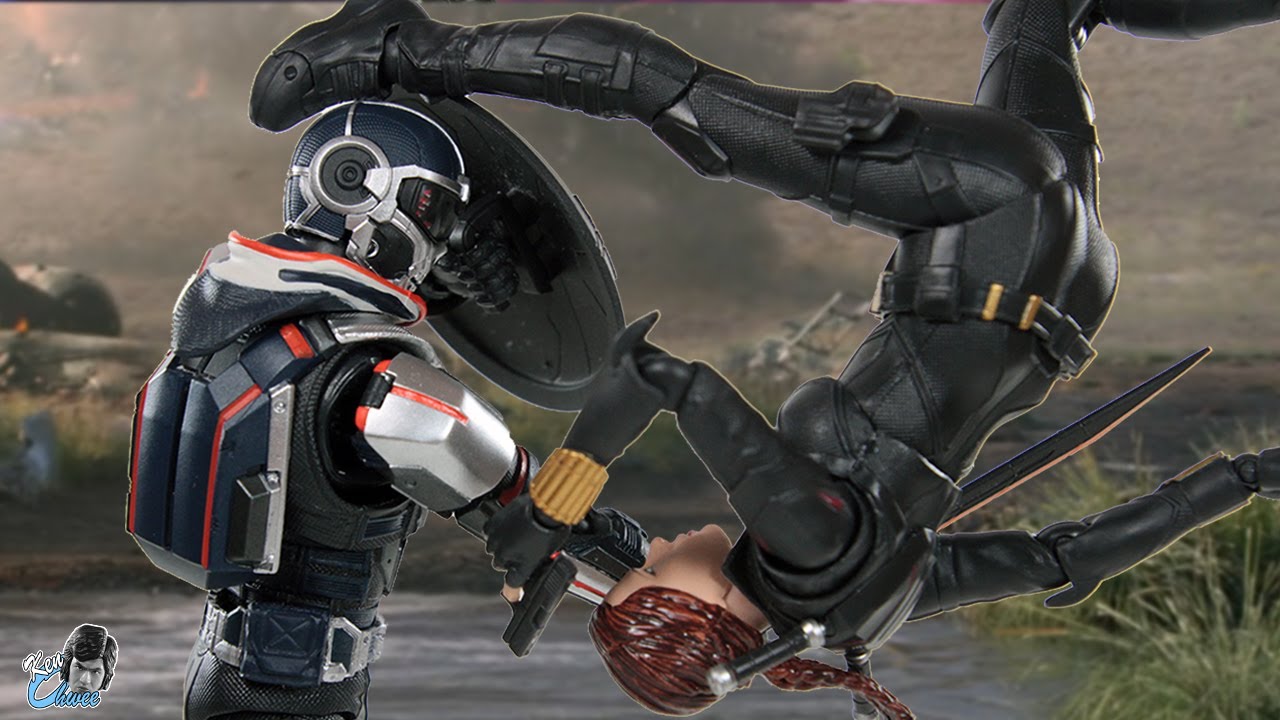 The Final Fight We Never Got | Black Widow VS Taskmaster Stop Motion ...