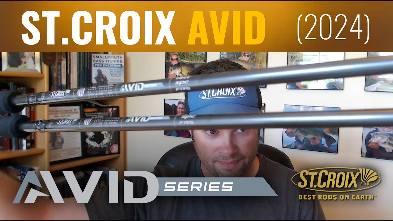 St. Croix Rods Avid Walleye Spinning Fishing Rod