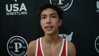 Loc Webber, 45 kg U17 Greco-Roman champion | 2024 U.S. Open