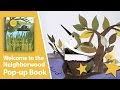 Welcome to the neighborwood popup book by shawn sheehy