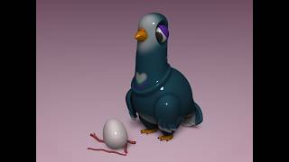 Pigeon Final Render Turntable SP26