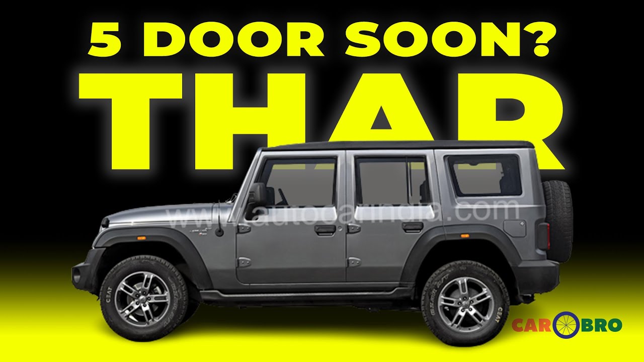 Car News Update : Mahindra Thar 5-Door Launch SOON? 🤗 #mahindra #mahindrathar