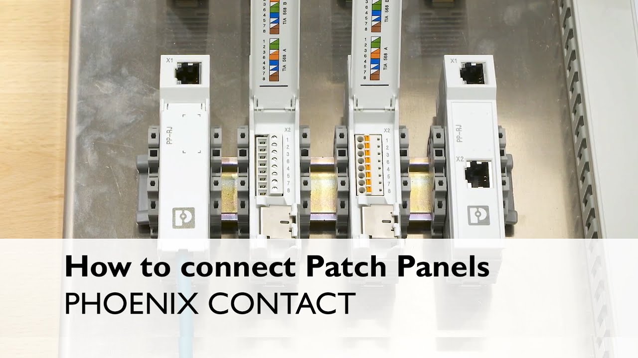 patch panels How to connect the fieldside cable? YouTube