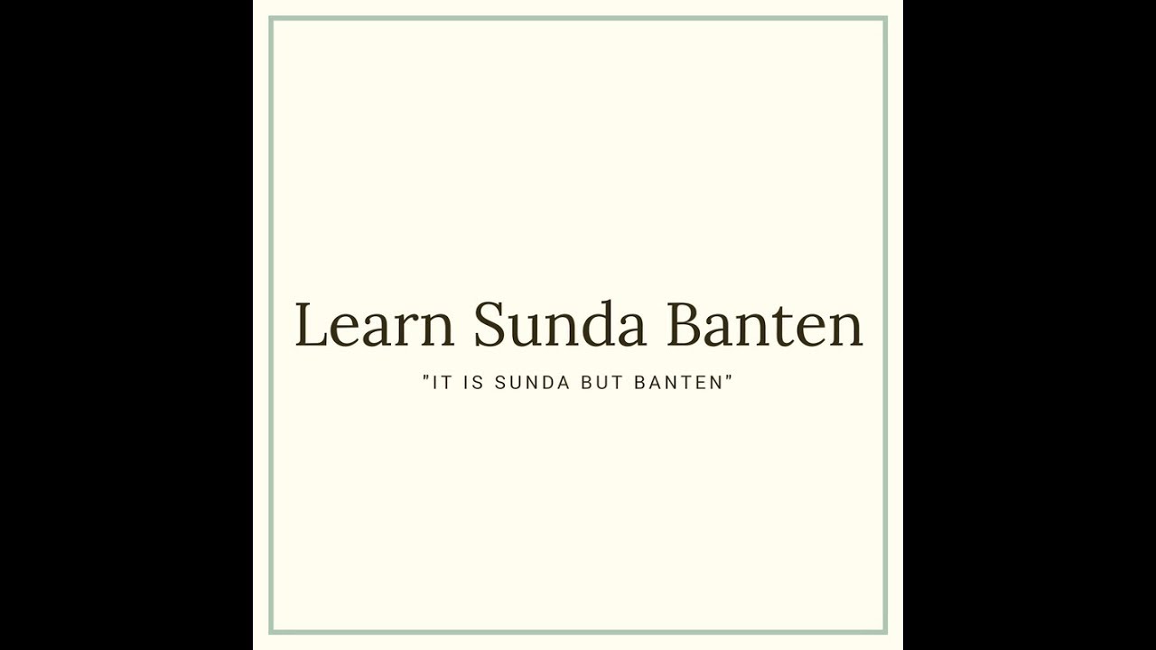 Update Viral Terkini 2019 Belajar Bahasa Banten
