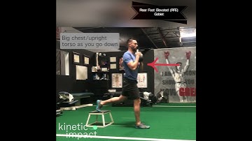 Rear Foot Elevated RFE Split Squat - Goblet