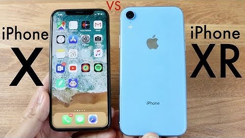 iPHONE XR Vs iPHONE X! (Should You Upgrade?) (Review)