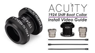 ACUITY 1924 Shift Boot Collar Upgrade Install Video Guide (10th Gen Honda Civic 6m/t)