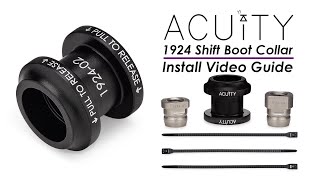 Acuity 1924 Shift Boot Collar Upgrade Install Video Guide (10Th Gen Honda Civic 6M/T)