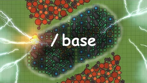 Zombs.io - NEW /Slash Base | 4 Players Afk | 2 Ent