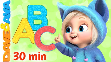 🙃 Phonics Song – Part 2, ABC Song and More Nursery Rhymes | Baby Songs | Dave and Ava 🙃