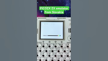 PICOZX #zxspectrum emulator running #raspberrypi #pico
