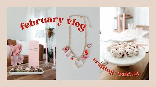 FEBRUARY VLOG // wrapping up february, crafting, + baking 🎀 🍒 🍰 by ashley carver 74 views 3 months ago 13 minutes, 18 seconds