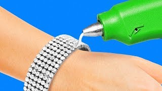 自分用に、友達用にも！DIYブレスレットの作り方22種